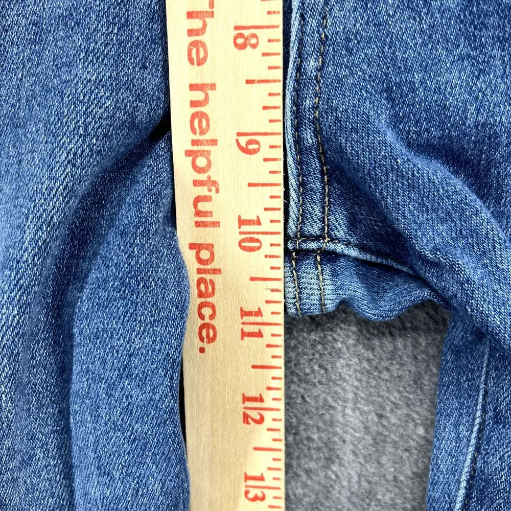 JBD Jeans Y2K Womens 26 Blue‎ Frayed Raw Hem Flared Cropped Youth
